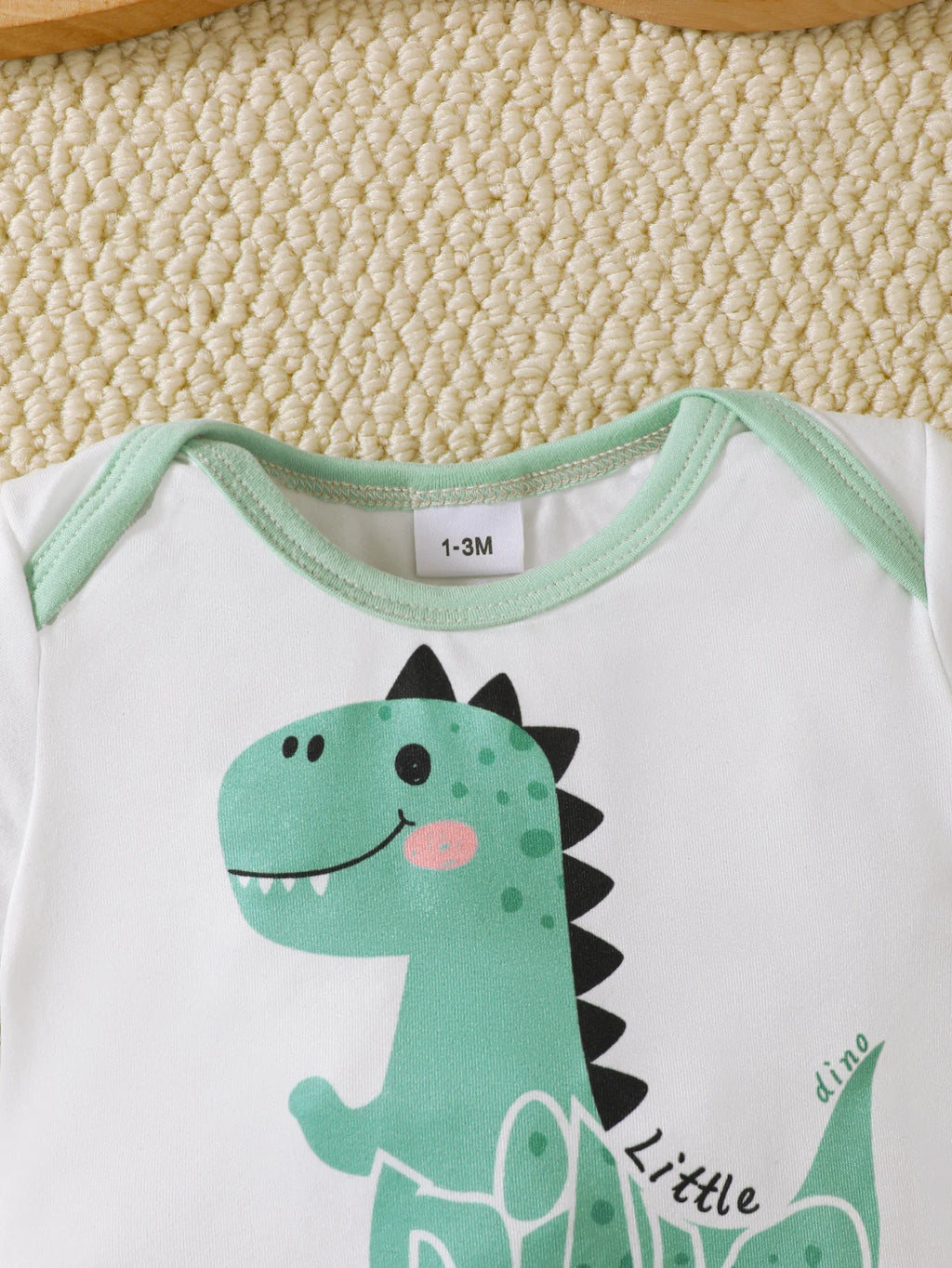 Newborn Baby boy casual Set Cartoon Dinosaur Short sleeved+Shorts Two-piece Set 0-18 Months Cute Boys Summer Clothing