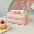  Tissue Boxes with Spring Automatic Lift tissue box Cute Desktop Tissue Paper Drawer Box Room Table large capacity storage box