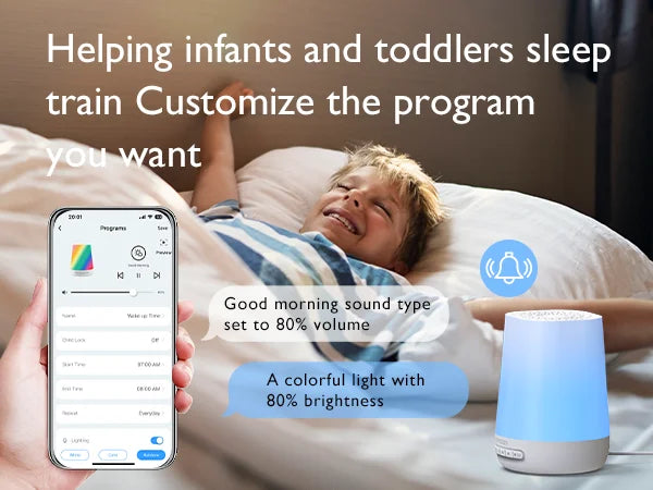 Momcozy Baby White Noise Sound Machine for Baby Sleeping