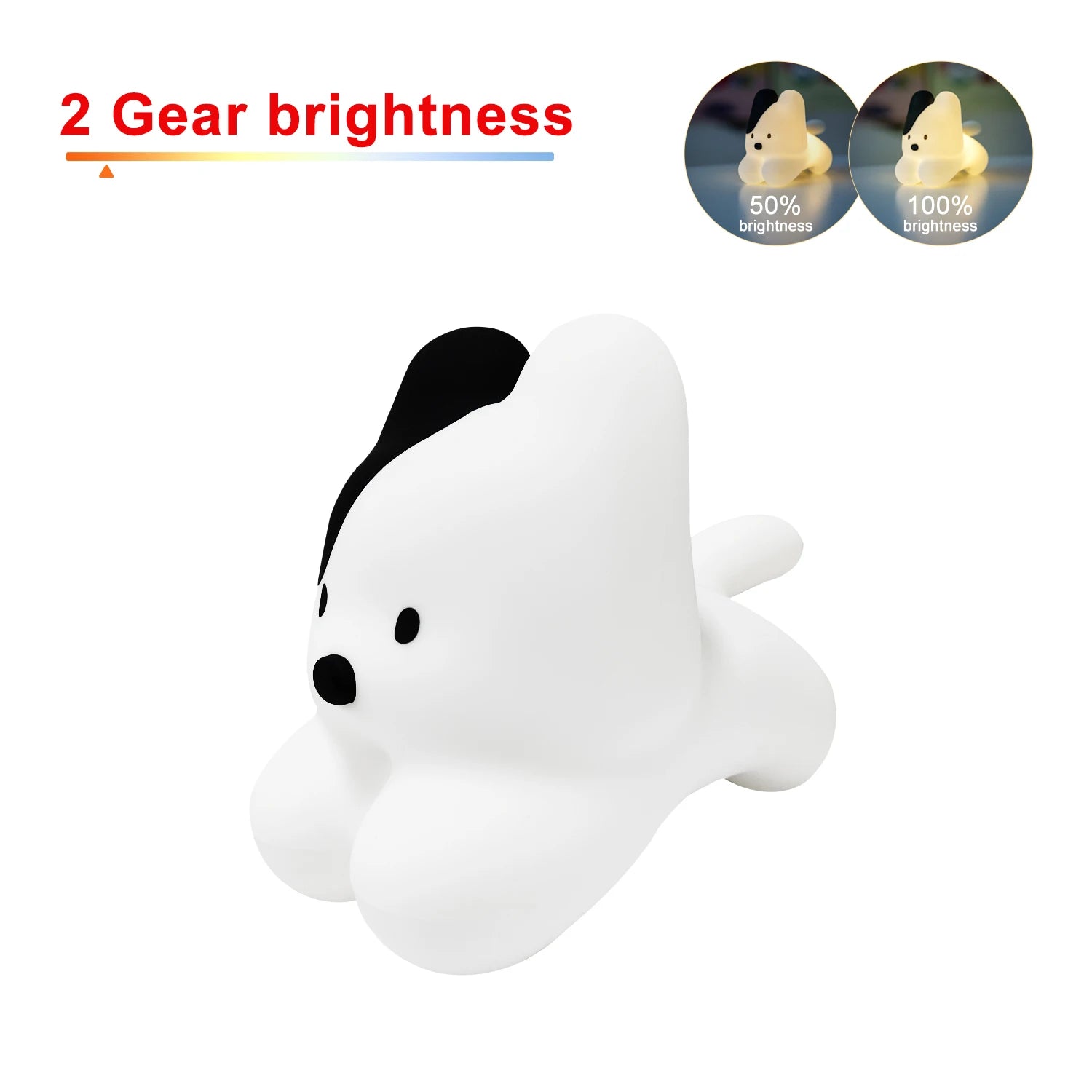 Cartoon Cat Led Night Light 4 Led Smd Rgb Touch Sensor 7 Colors for Children Battery Operated