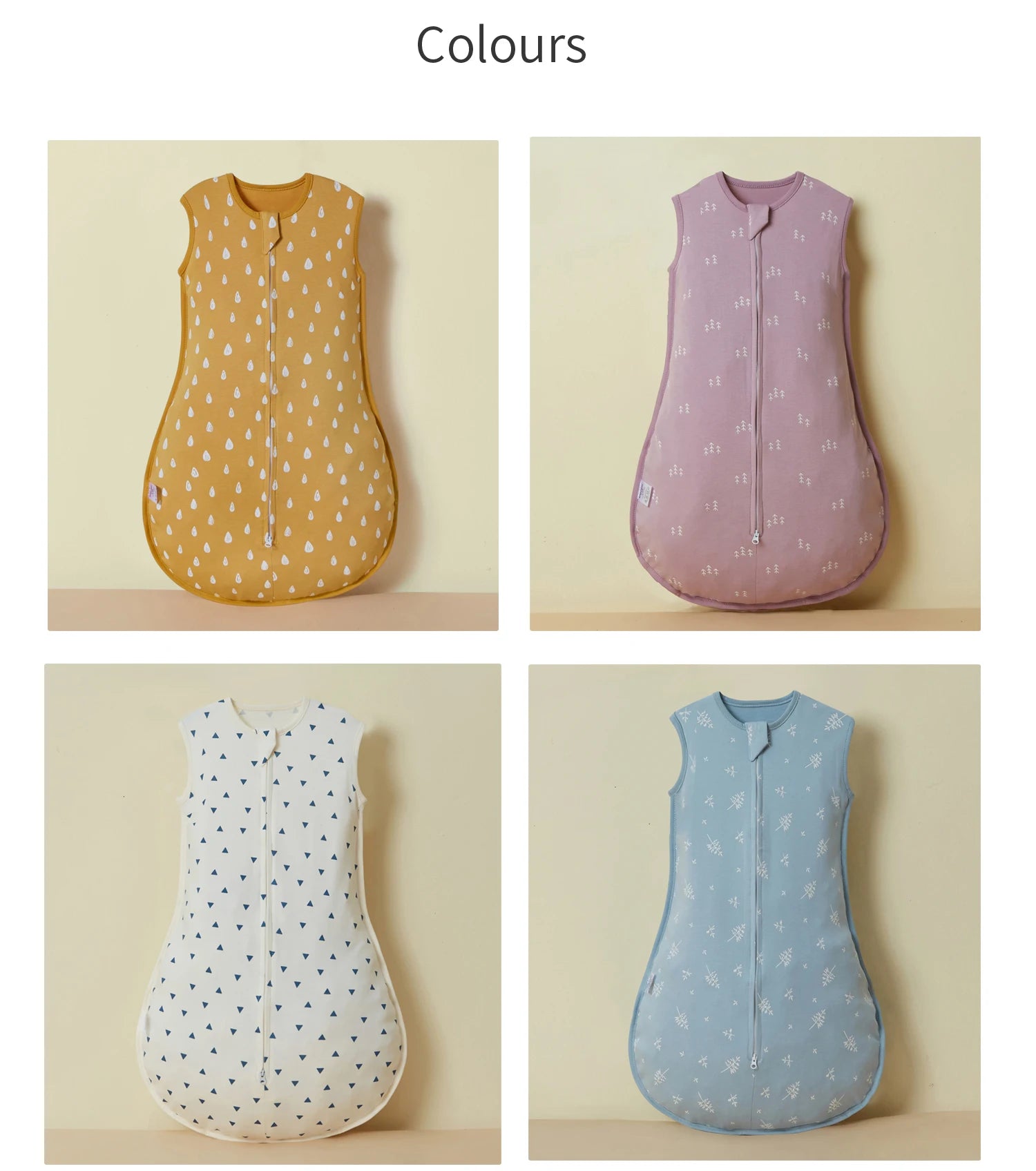 Insular Baby Sleep Sack Sleepping Bag Unisex Sleeveless 100% Cotton Wearable Bedding Blanket Suit Summer Soft For Baby Toddler