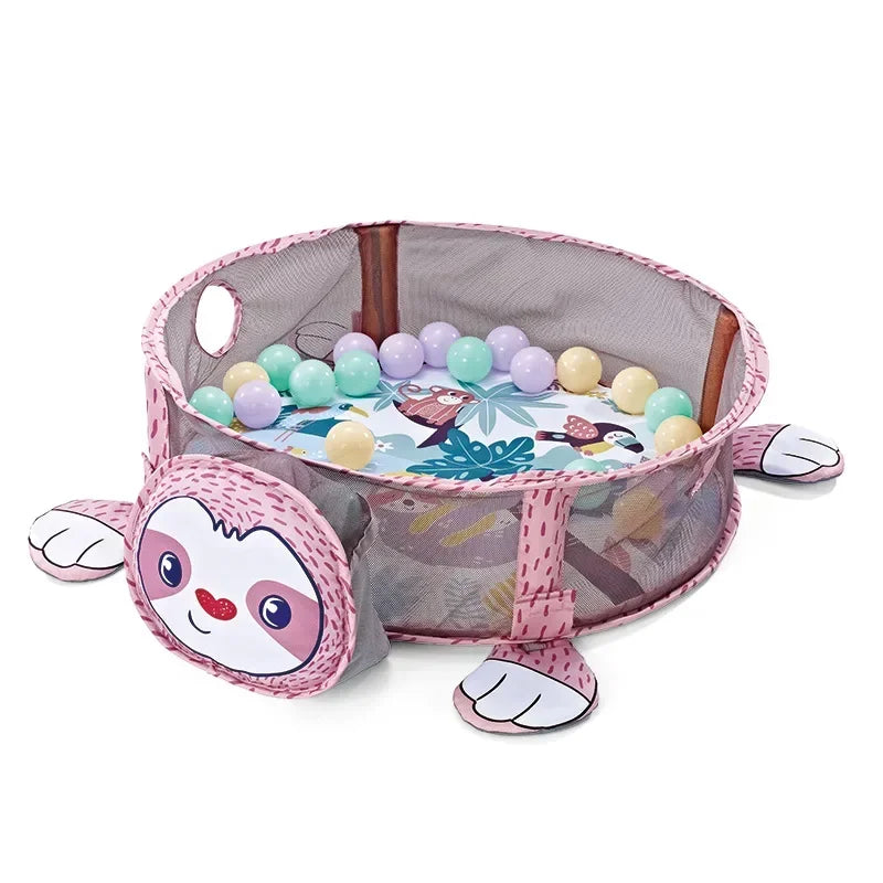 Multifunctional Baby Game Gym Play Mat Climbing Mat Fitness Rack Infant Educational Toys Rug Blanket Ball Pit Activity Pool Gift