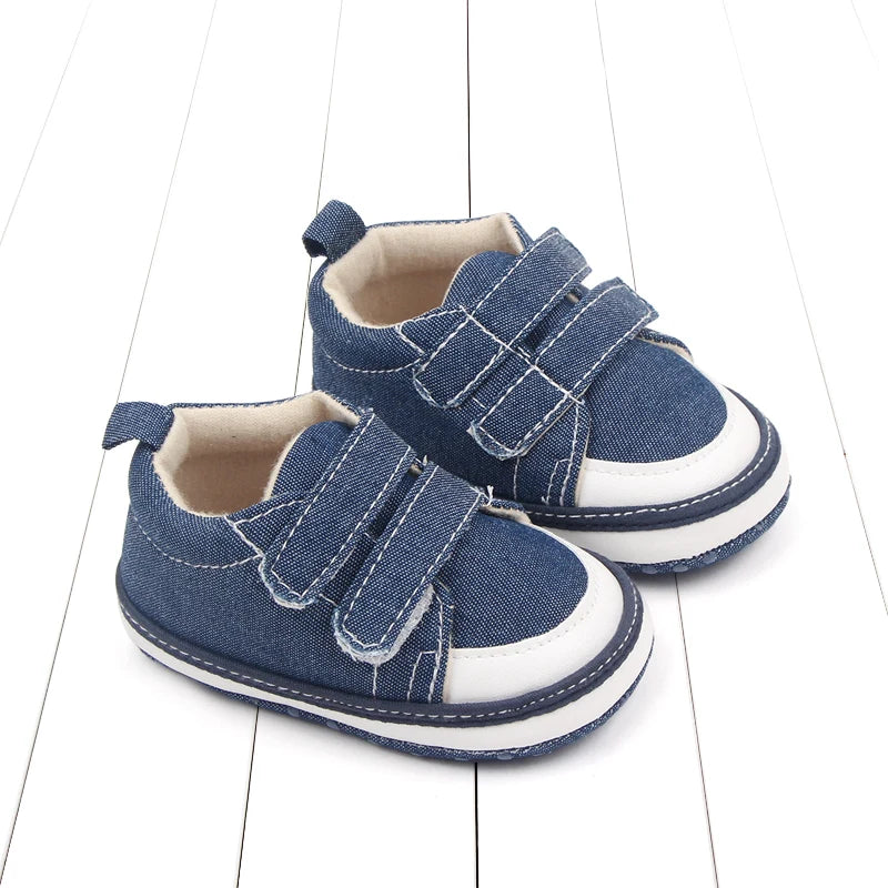 Spring and Autumn Baby Shoes Learning to Walk Shoes Anti-Slip Soft Sole for Boys and Girls 0-1 Year Old Baby Shoes