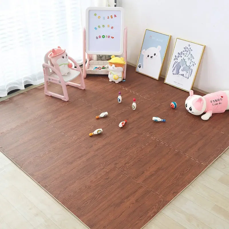 Baby Eva Foam Play Gym Puzzle Mats Interlocking Tiles For Kids Crawling Soft Floor