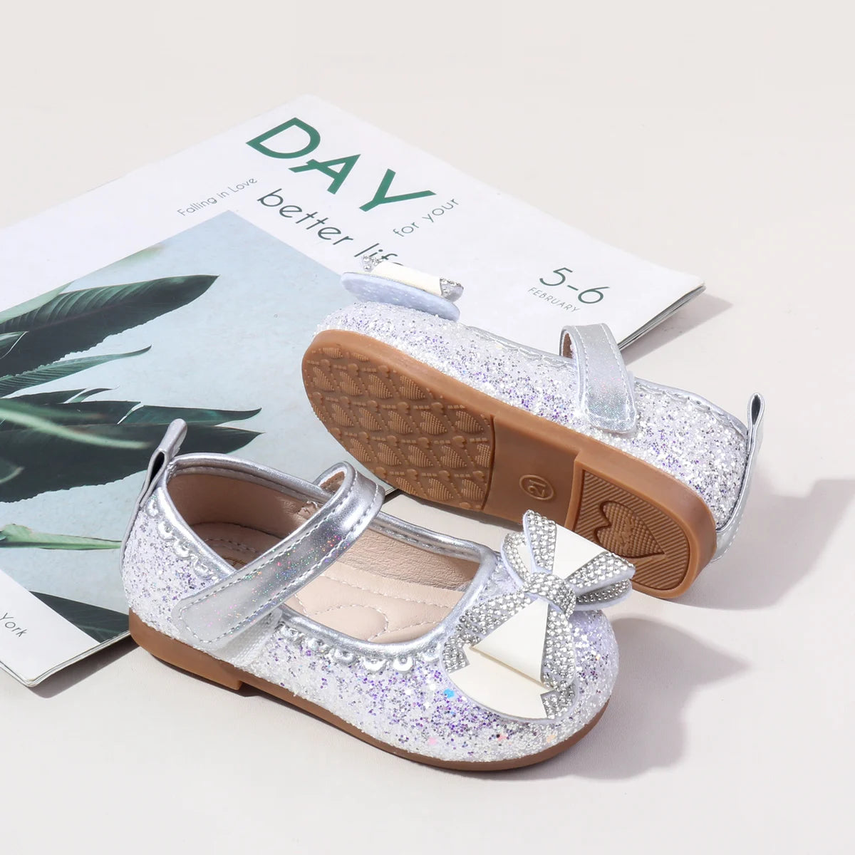 2025 Summer And Autumn Baby Girls First Walking Toddler Shoes Fashion Sequins Baby Girl Sandals For 0-3Y Kids Princess Shoes