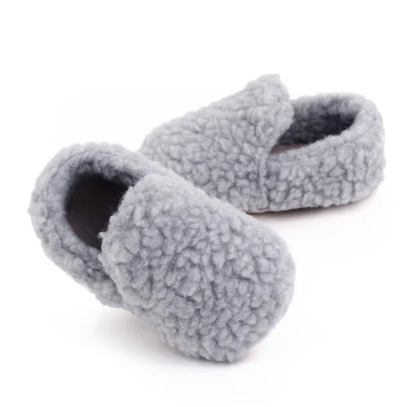 Baby Winter and Autumn Style Multiple Choices High Quality Soft Cotton Warm and Plush Toddler Shoes Anti-slip Sole Prewalking