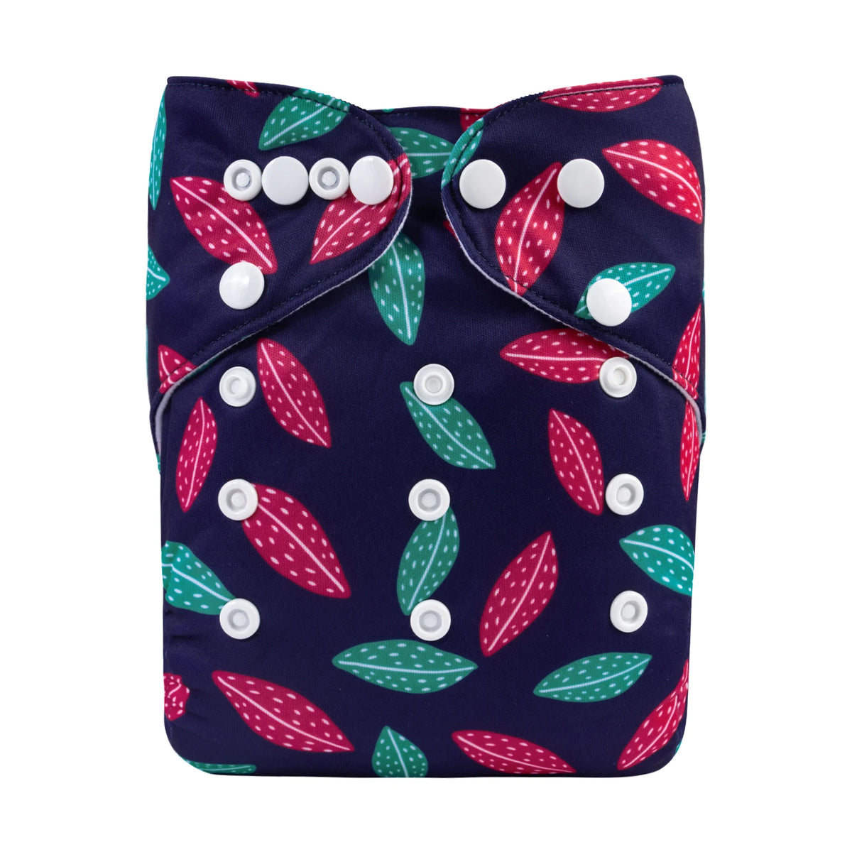 ALVABABY Modern Cloth Nappy One Size Pocket Diaper Shell With Snaps Adjustable Polyester For 3kg To 15kg