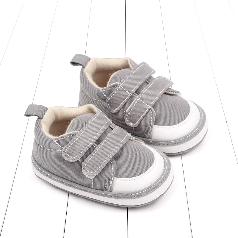 Spring and Autumn Baby Shoes Learning to Walk Shoes Anti-Slip Soft Sole for Boys and Girls 0-1 Year Old Baby Shoes