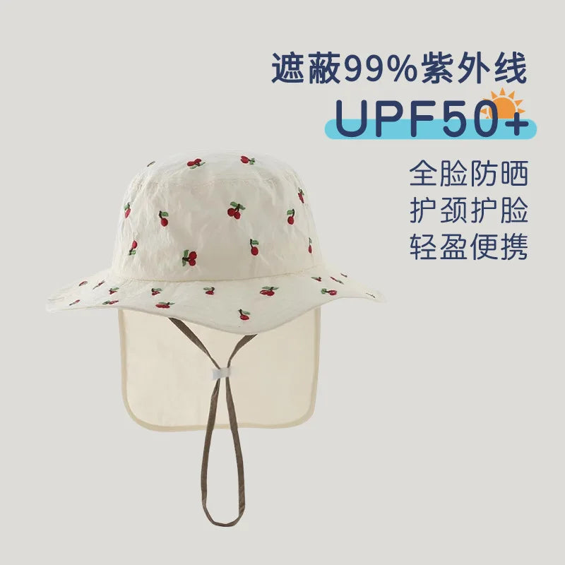SunGuard Kids Quick Dry Sun Protection Hat Model SgHat01 For Summer Beach Boys And Girls