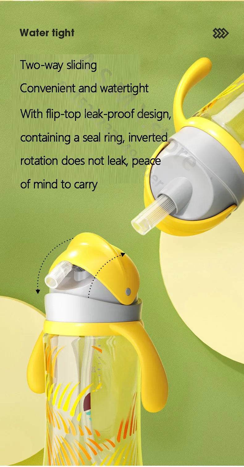 for Pigeon 3rd generation bottle/wide diameter bottle/bottle conversion straw cup head+handle/glass and PPSU universal