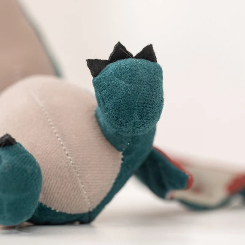 Hot 12cm Cyan Pterosaur Plush Toy Embossed Dinosaur Stuffed Animal Soft Prehistoric Creature For Kids Birthday Gift Room Decor