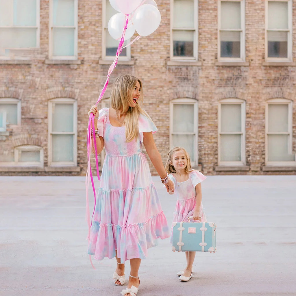 Bohemian Mother Daughter Dress Vestido Beach Children Dress Family Matching Outfits Women Clothing Casual Girls Dresses Summer