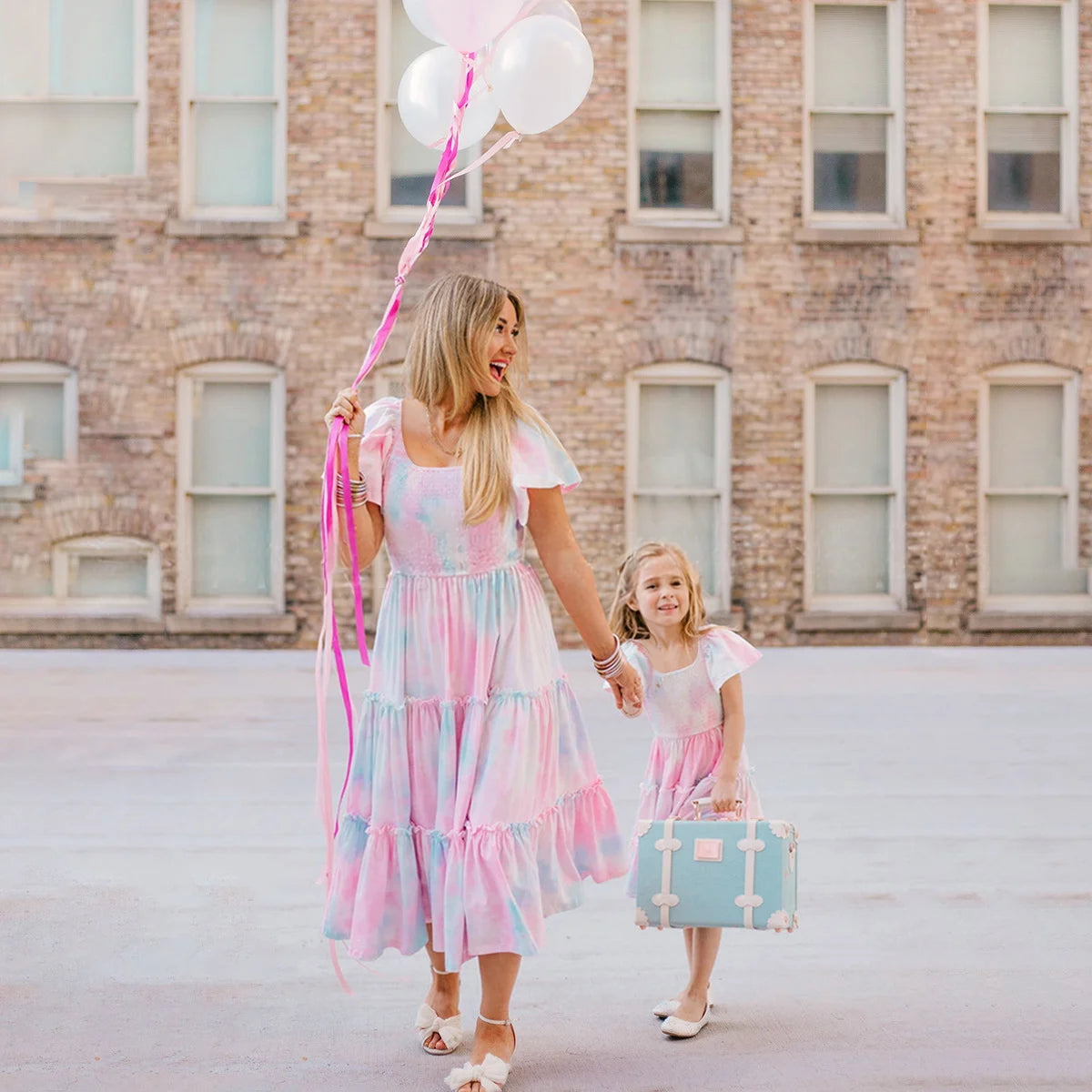 Bohemian Mother Daughter Dress Vestido Beach Children Dress Family Matching Outfits Women Clothing Casual Girls Dresses Summer