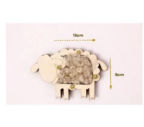Busy Board Educational Toy For Children Seesaw Switch Valve Wood Chips Bottom Plate Model 01