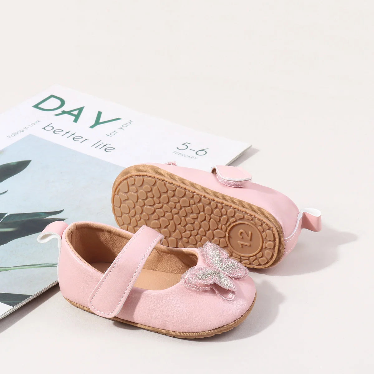 2025 Spring Autum Baby Girl Shoes Cute Bowknot High Quality PU and TPR Sole Anti-slip Toddler For 0-18M Prewalking Baby Shoes