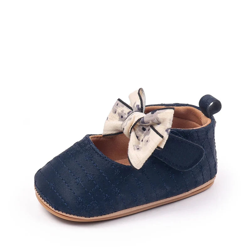 New Spring And Autumn Baby Girls First Walking Indoor Outdoor Toddler Shoes With Fashion Design For 0-18M Baby Princess Shoes