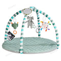 Multi-functional Baby Fitness Stand with Music Gym Activity, Comfort Toy, Blanket Pad, Early Education 0-36 Months, Newborn Gift