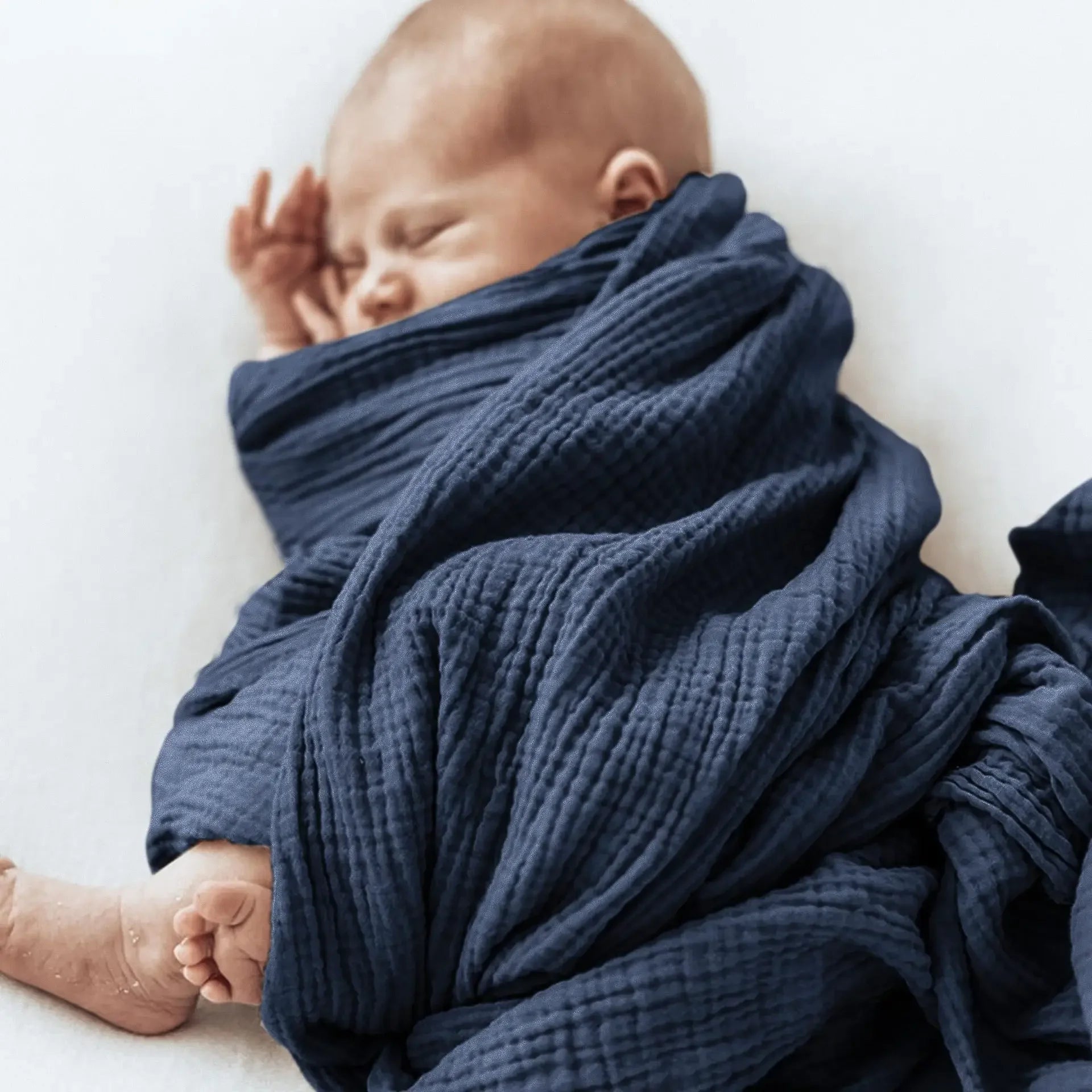 2PC Cotton Muslin Baby Swaddle Blankets Bedding Soft Receiving Blanket Newborn Baby Wrap Stroller Cover Babies Acceesories