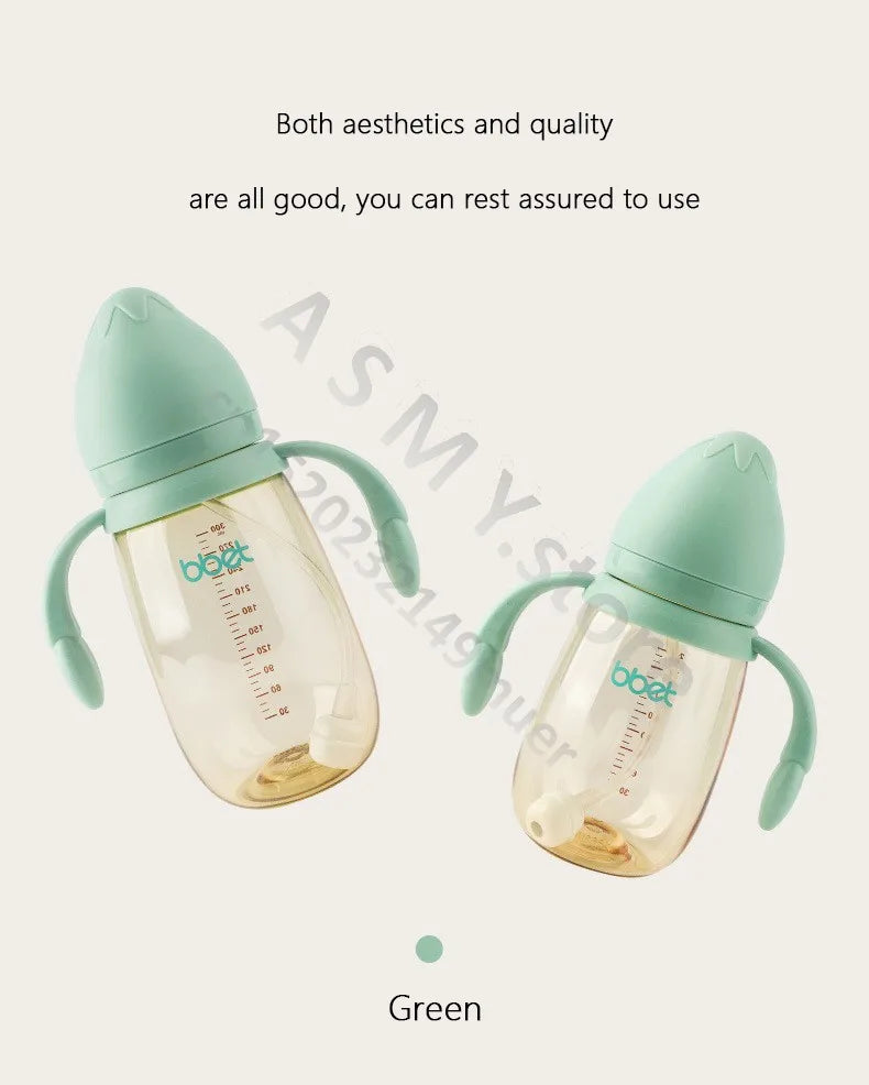 Anti-colic bottle/newborn baby bottle/90ML 240ML 300ML PPSU large capacity bottle/wide calibre baby bottle/drinking cup/BPA-free