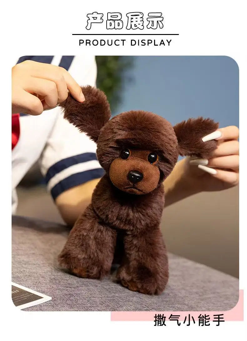 New 20/32cm Long Leg Poodle Doll Stuffed Plush Toy Handmade Doll Cartoon Anime Cute Pillow Children's Birthday Gift Fun Doll