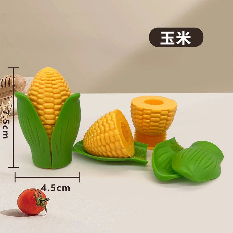 Chechele Montessori Simulation Educational Toy Set For Pretend Play Food Vegetables Fruits Bread Model Che-122