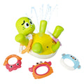Electric Turtle Cute Swimming Turtle Water Spray Turtle Toys Bathroom Bath Toys Parent-Child Interactive for Kids Water Playing
