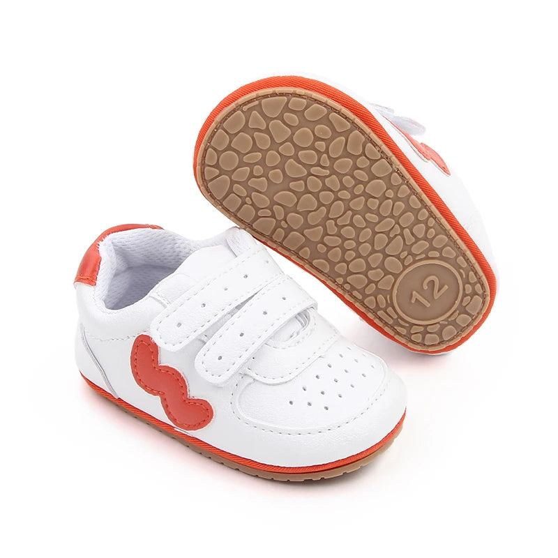 New Fashion Baby Shoes Spring and Autumn High Quality TPR Sole Anti-slip Water Proof Toddler Prewalking Outdoor Sneaker D2736