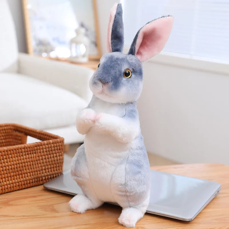 Rabbit Plush Toy Realistic Cute Bunny Plush For Home Decoration And Easter Gift Ideas