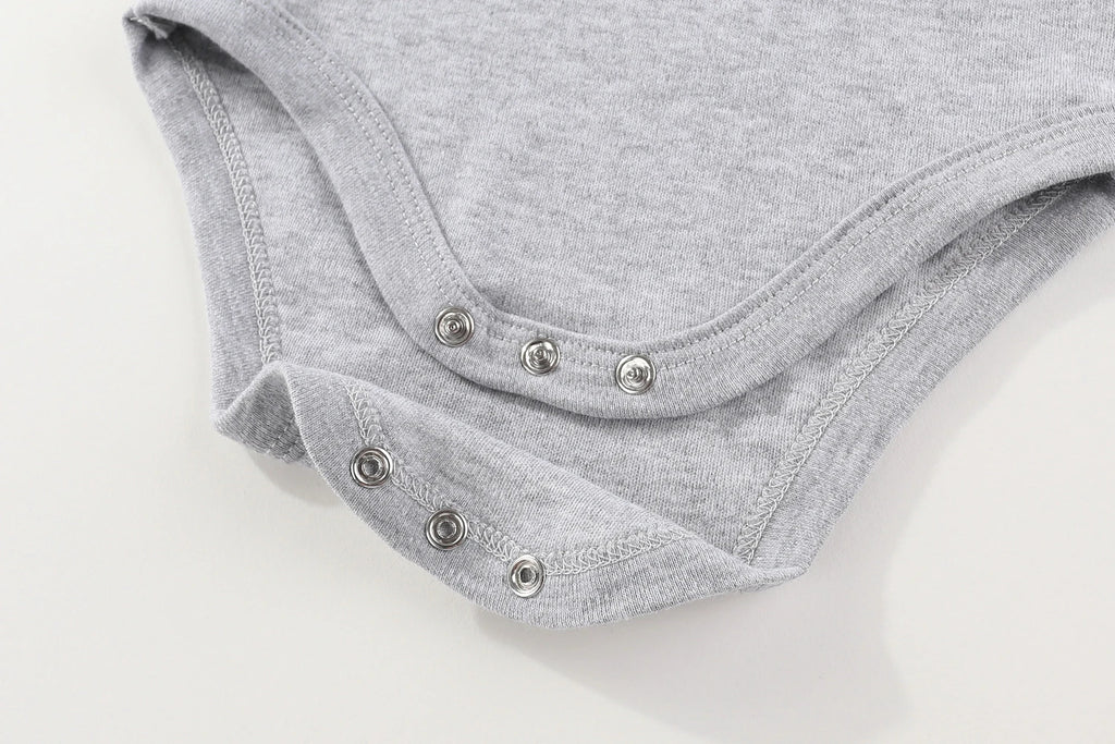 1 Piece Solid Unisex Baby Boy Girl Bodysuits Soft 100%cotton Newborn Onesies Infant clothes