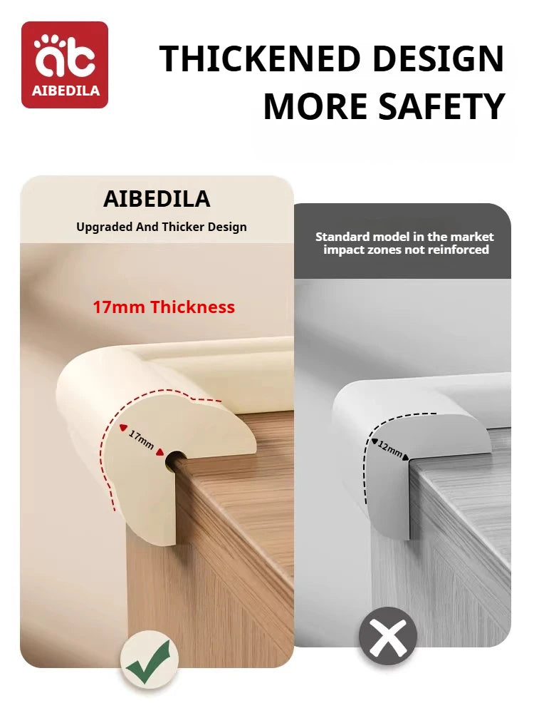 5/10Pcs Baby Safety Corner Guards Pre-Taped Soft Furniture Edge Bumpers Anti-Collision Table Bed Protectors Toddlers Infants