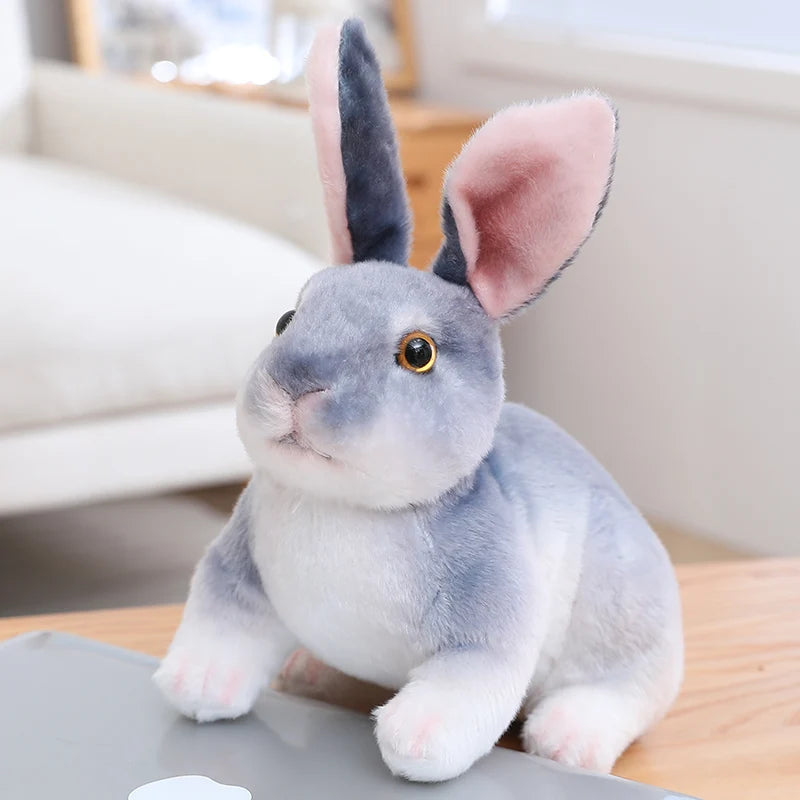 Rabbit Plush Toy Realistic Cute Bunny Plush For Home Decoration And Easter Gift Ideas