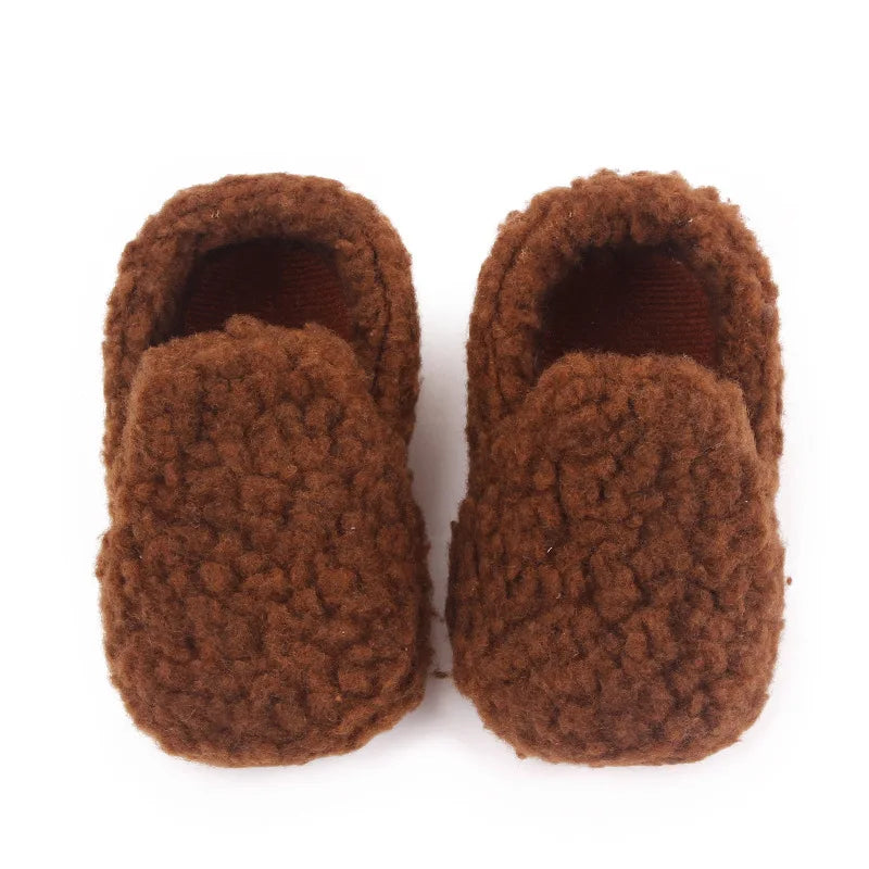 Baby Winter and Autumn Style Multiple Choices High Quality Soft Cotton Warm and Plush Toddler Shoes Anti-slip Sole Prewalking