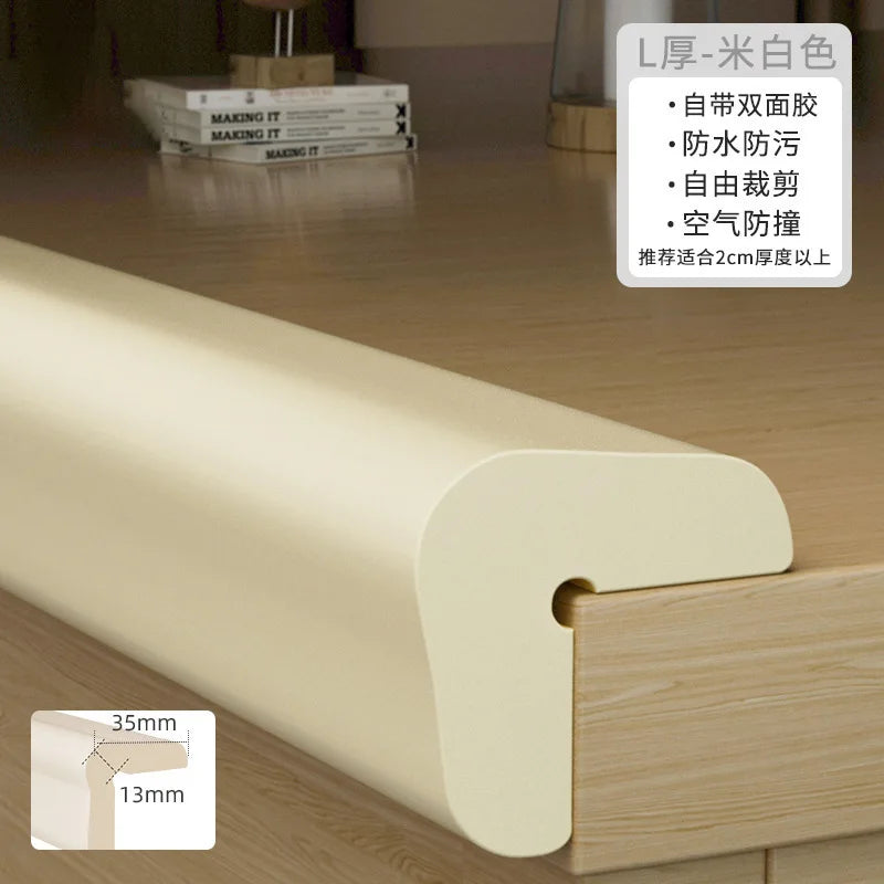 2M Baby Safety Corner Protector for Tables Edge Guard, Anti Collision Foam Bumper Model 2M