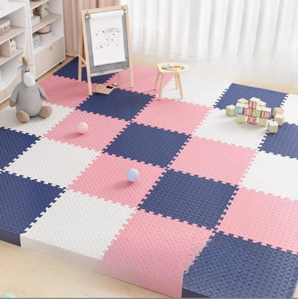 2.5cm Thick Puzzle Mat Children EVA Foam Crawling Board Baby Anti Slip Learning To Walk Carpet Suitable for Living Room Bedroom