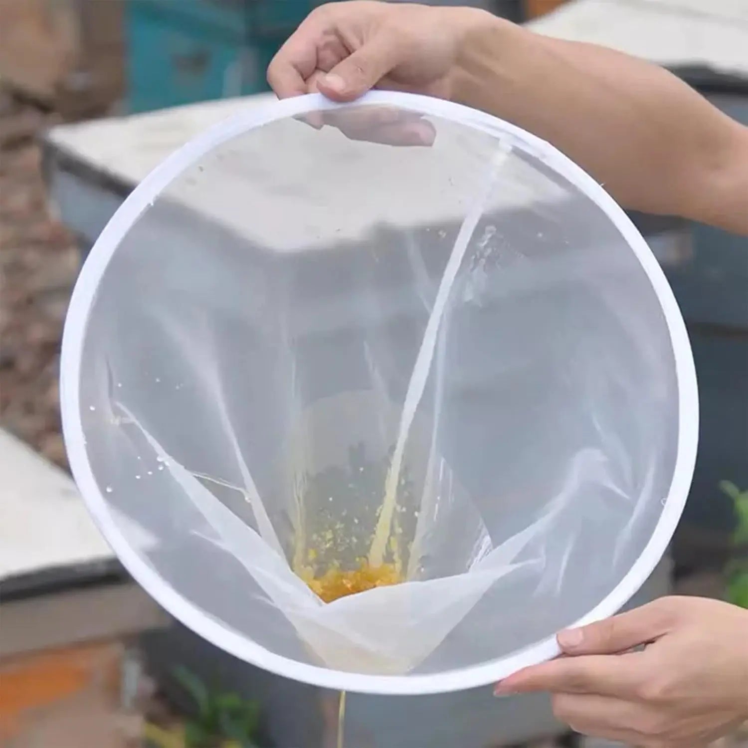 8pcs Honey Strainers Beekeeping Honey Bee Filter Mesh Bag Filters Extract Tools Beekeeping Tool Beekeeping Filter Mesh