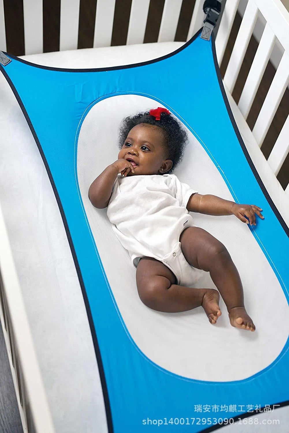 Breathable Baby Sleep Hammock - Removable Crib Swing 105x65cm