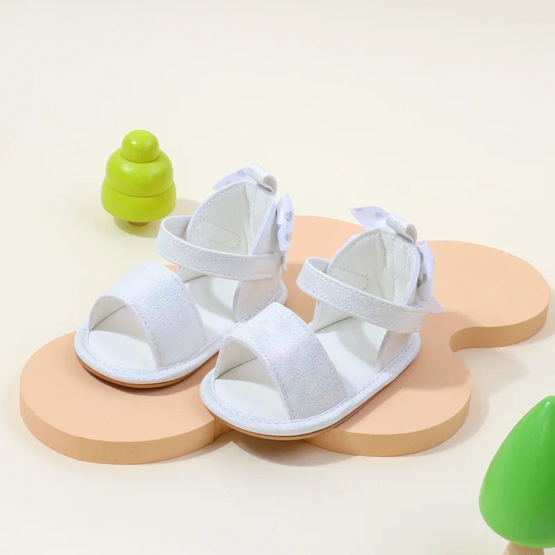 Baby Sandal  Summer New Design Soft PU Beautiful Butterfly Bow High Quality Anti-slip Sole Casual Style New Fashion BJZ3231