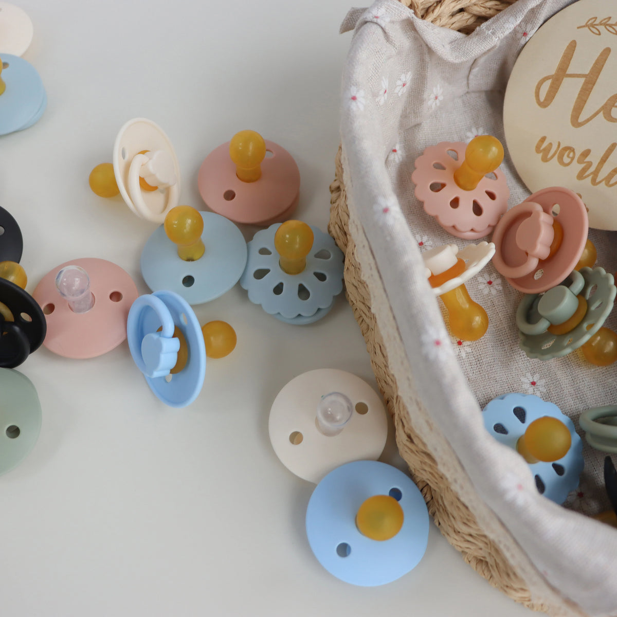 Erduo Little Bear Soft Baby Silicone Nipple Pacifiers for Newborn Sucking Babies From 0 12 Months Baby Care Utensils
