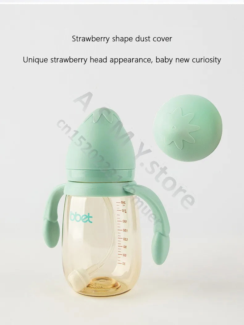 Anti-colic bottle/newborn baby bottle/90ML 240ML 300ML PPSU large capacity bottle/wide calibre baby bottle/drinking cup/BPA-free