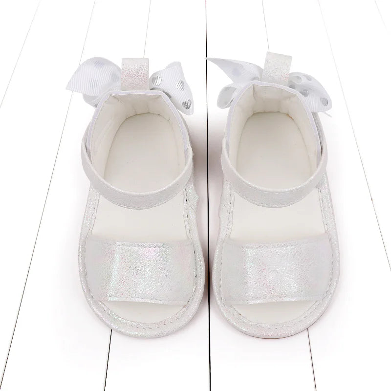 Baby Sandal  Summer New Design Soft PU Beautiful Butterfly Bow High Quality Anti-slip Sole Casual Style New Fashion BJZ3231