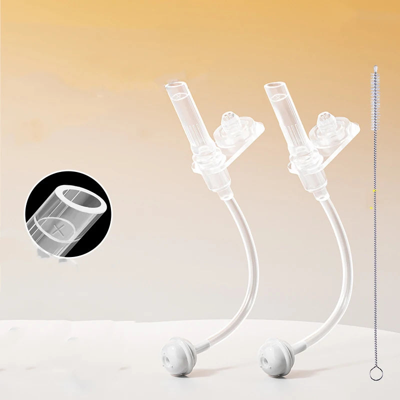 AN PEI Square Bottle Accessories Kit For Hegen Bottles Cup Cover Handle Nipple Universal