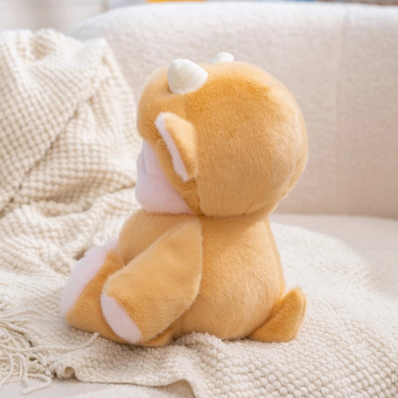 2026 Hot Cuddly Cartoon Sheep Plush Toys High Quality Fluffy Sitting Pose Doll Warm Cozy Children Companion Xmas Gift Home Decor