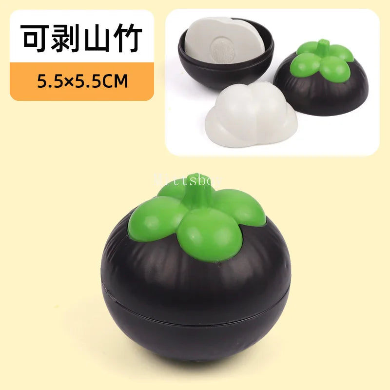 Chechele Montessori Simulation Toy 1 Piece Play House Vegetable Biscuit Bread Baking Educational Toy