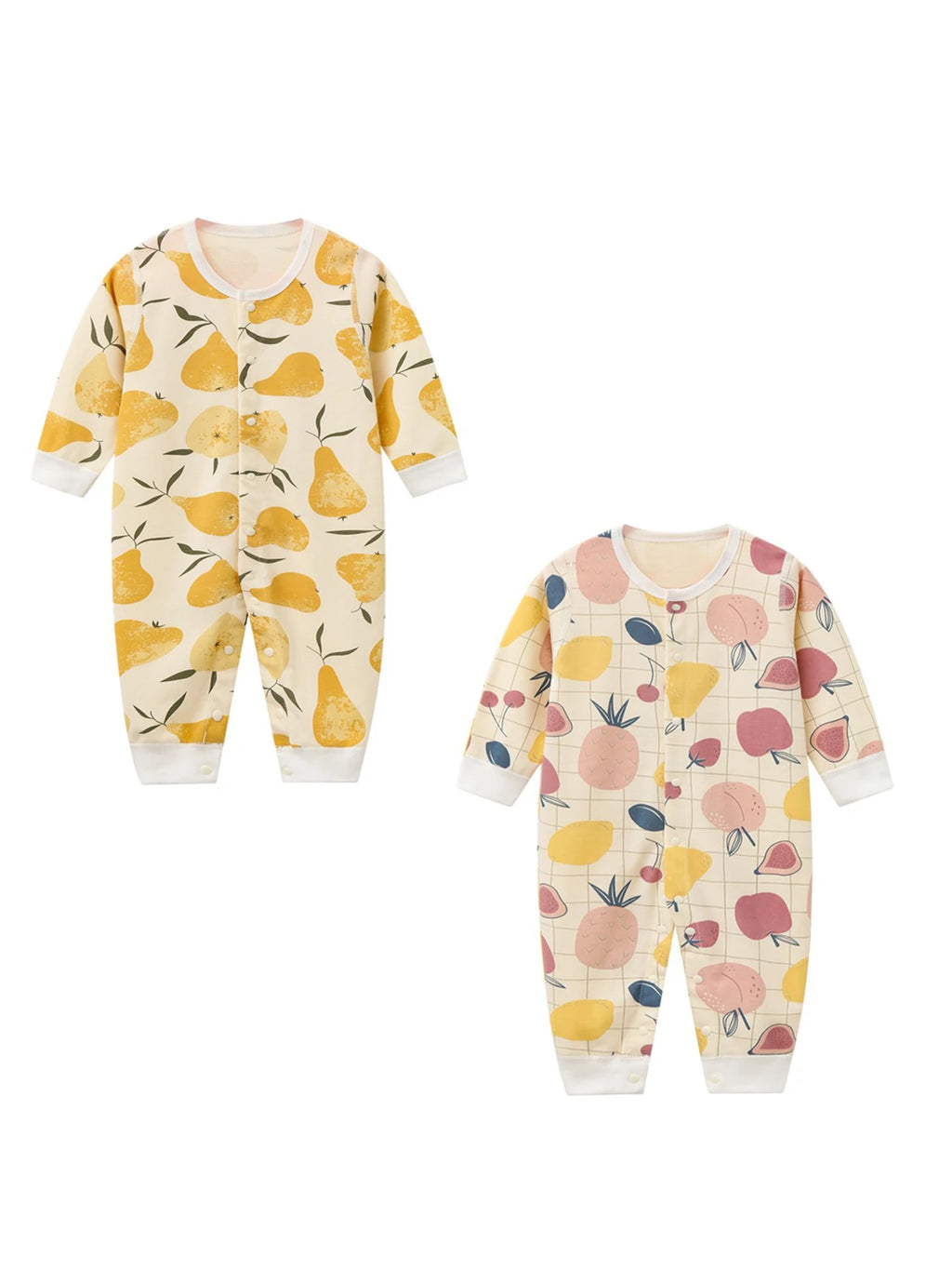 1-Piece Cartoon Cute Baby Boy Girl Rompers Snap-fastener Newborn Unisex Jumpsuits 6-24 Months Infant Clothing
