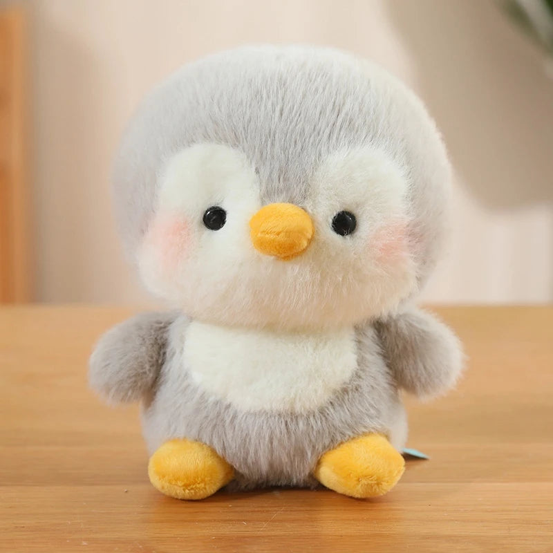 Kawaii Soft Plush Doll Pillow Animal Series - Elephant Pig Dog Sheep Penguin Raccoon Cat - Cute Toy Gift for Boys & Girls