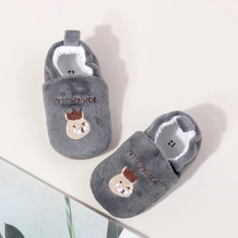 Baby Girl Boy Prewalker Shoes Spring and Autumn Cute Cartoon Animals Design Casual Anti Slip High Quality Newborn Toddler Shoes