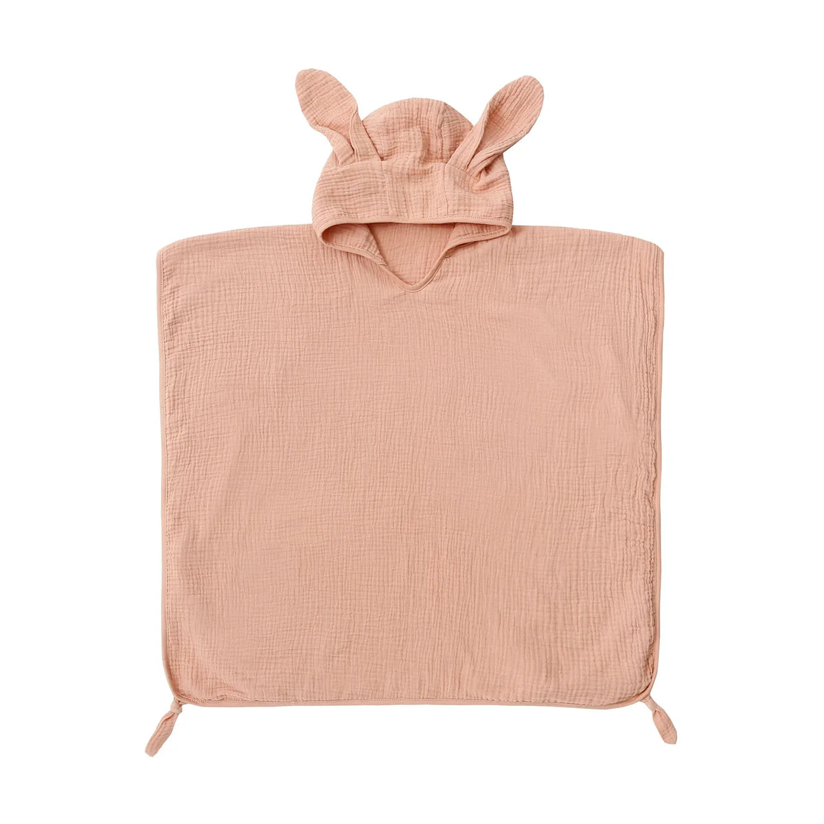 Cartoon Baby Hooded Bath Towel Microfiber Cotton Soft Poncho Newborn 0-6T 70cm-110cm