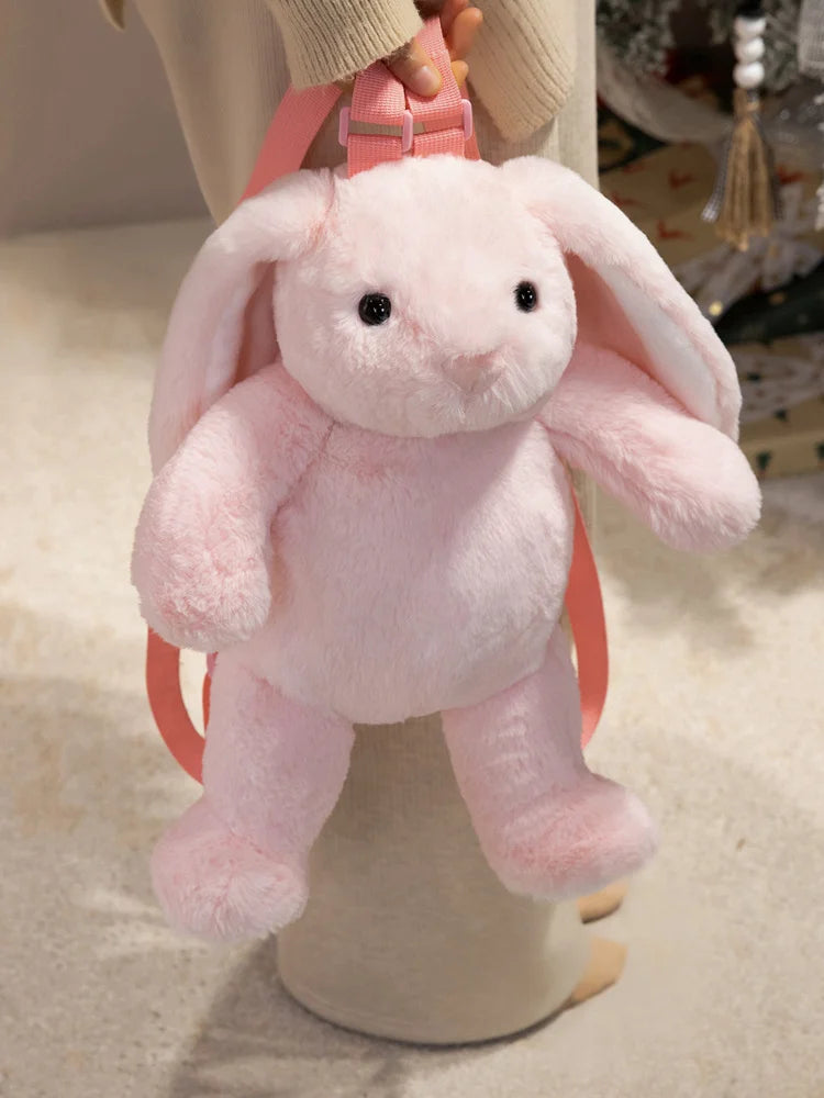 Hot 1pc 40cm Lovely Plush Sloth Alpaca Lemur Elephant Backpack Toy Cute Animal Shoulders Bag Lions Rabbit Giraffe Nice Gift