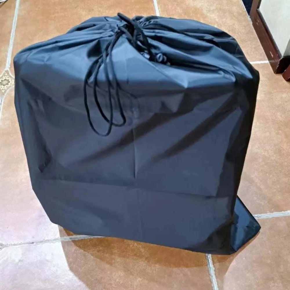 Water-Resistant Stroller Travel Bag Oxford Cloth Drawstring Closure Pram Storage Organizer Heavy-Duty Large Capacity