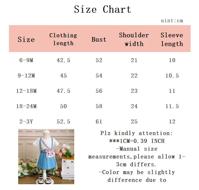 Baby girl Dress, Cute Little Cat Printed Short sleeved Dress, suitable for 0-3 Years old Cute Baby girl Toddler Casual Dress